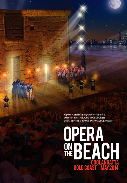 由澳洲歌劇團擔綱演出的歌劇「魔笛」，將於2014年5月在黃金海岸盛大公演。（圖片提供／澳洲昆士蘭州旅遊暨活動推廣局）