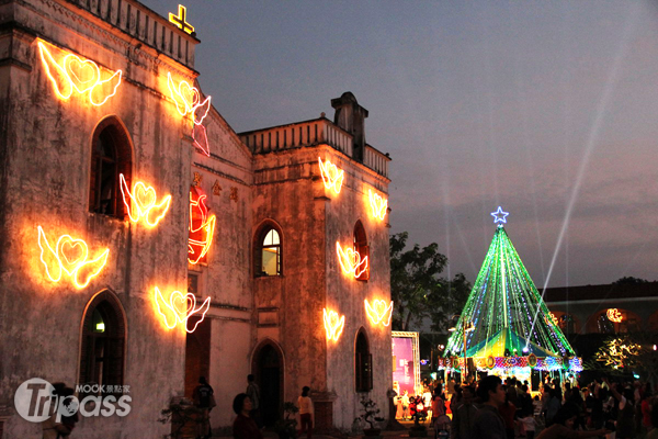 屏東縣萬金村的「萬金聖誕季」為當地年度盛事。（圖片提供／屏東縣政府）