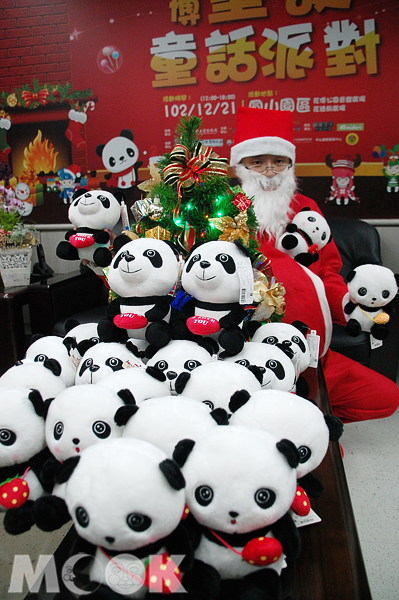 花博公園12月21日安排「人氣熊貓許願送」等活動。（圖片提供／台北市會展產業發展基金會）