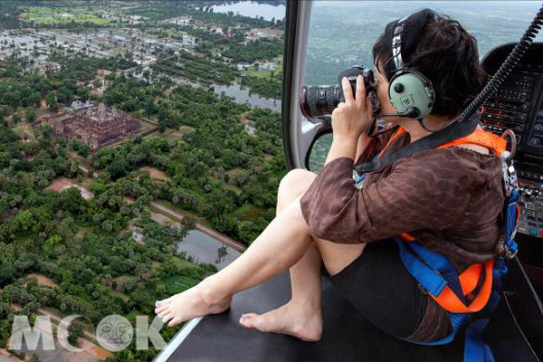 從高空拍攝吳哥窟美景，將不再是夢想。（圖片提供／Orient-Express Hotels Ltd.）
