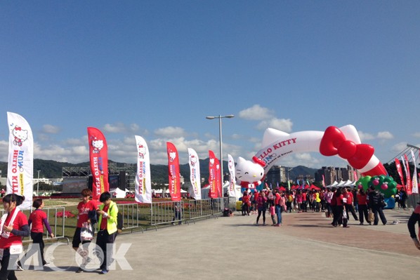 全球首場Hello Kitty Run活動圓滿結束，並預告台中場與高雄場即將展開（攝影／張盈盈）