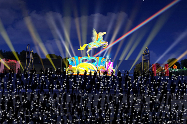 2014中台灣元宵燈會，將於文心森林公園展開。（圖片來源／取自2014中台灣元宵燈會官網）