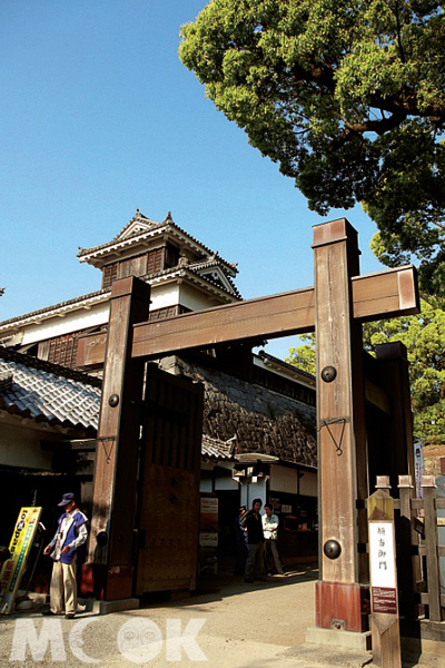 熊本城入口之一頰當御門。（圖片提供／TRAVELER Luxe旅人誌）