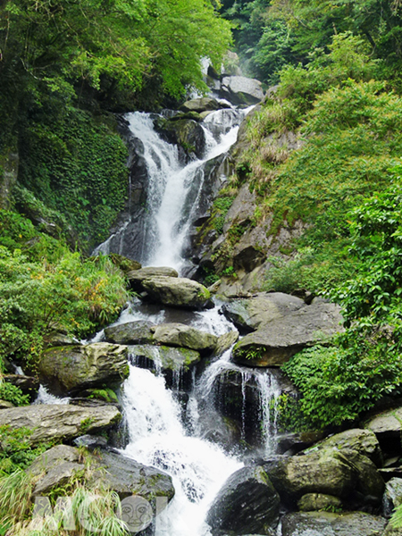 溪水潺潺，飛濺的山泉抹去酷暑的焦躁難耐。（圖片提供／新北市政府觀光旅遊局）