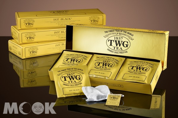 TWG Tea手工棉製茶包系列-1837黑茶，建議售價NT$750元。(圖片提供／TWG Tea Taiwan)
