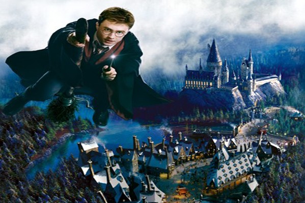 哈利波特魔法世界登陸日本環球影城。(圖片來源／日本大阪環球影城)