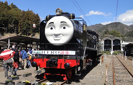 「湯瑪士小火車」造型蒸汽火車從試乘會就引發話題與注目。(圖片來源／大井川鐵道株式會社)