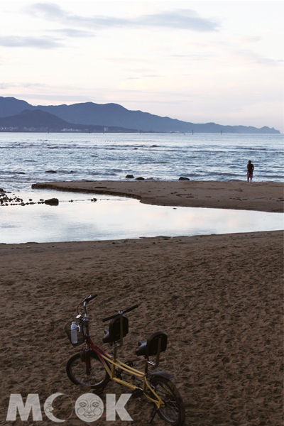 海色一天的福隆海水浴場。(圖片提供／新北市政府觀光旅遊局)