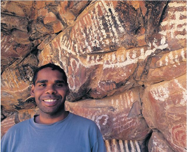 境內為數眾多的古老石壁畫傳承澳洲原住民的古老智慧。(圖片提供／澳洲旅遊局）