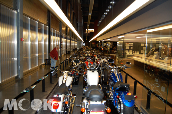 位於密爾瓦基的哈雷博物館（Harley-Davidson Museum），是重機迷們的朝聖天堂。(圖片提供／Eaglerider)