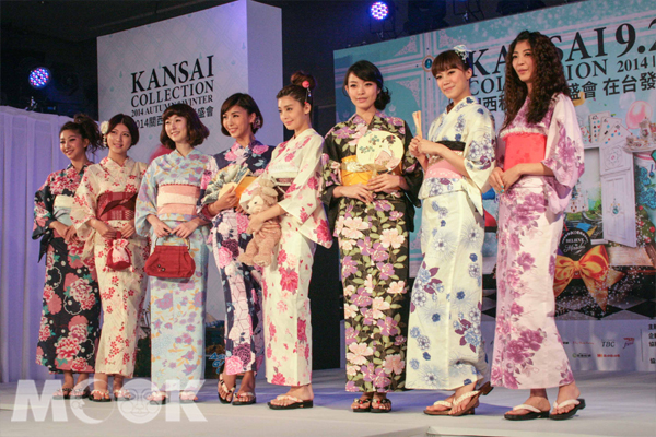 日本最大型的關西時尚盛會在台盛大發表邀請 伊林娛樂夏如芝等多位模特兒精彩走秀前進日本。(圖片提供／KANSAI COLLECTION）