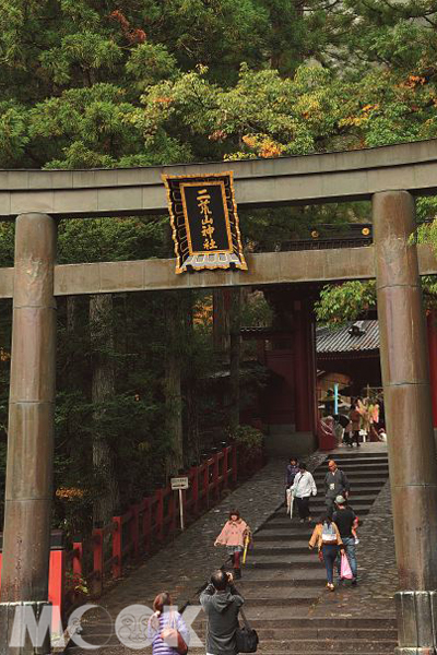 古拙樸實的二荒山神社是日光山神靈信仰中心，也是著名的結緣神社。（圖片提供／TRAVELER Luxe旅人誌）