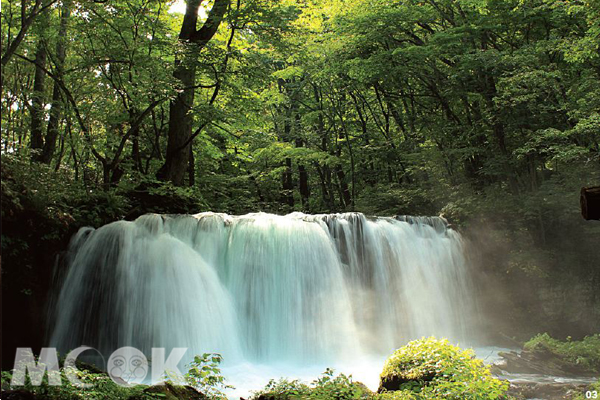 奧入瀨溪流千姿萬態的瀑布。（圖片提供／TRAVELER Luxe旅人誌）