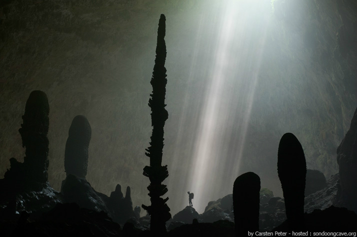 越南韓松洞是世界最大洞穴，內部景色宛如世外桃源。(圖片來源／sondoongcave.org）