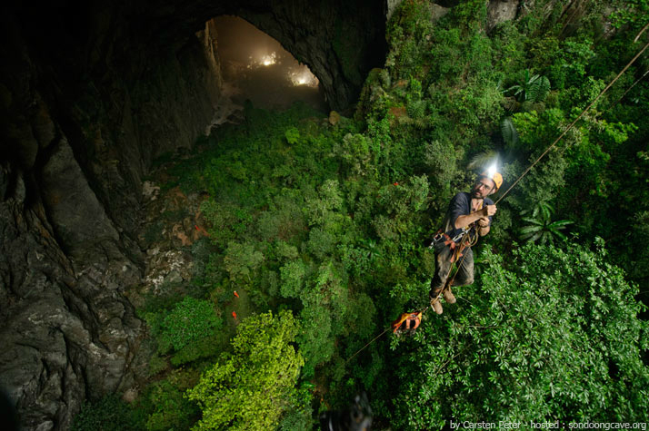 越南韓松洞是世界最大洞穴，內部景色宛如世外桃源。(圖片來源／sondoongcave.org）