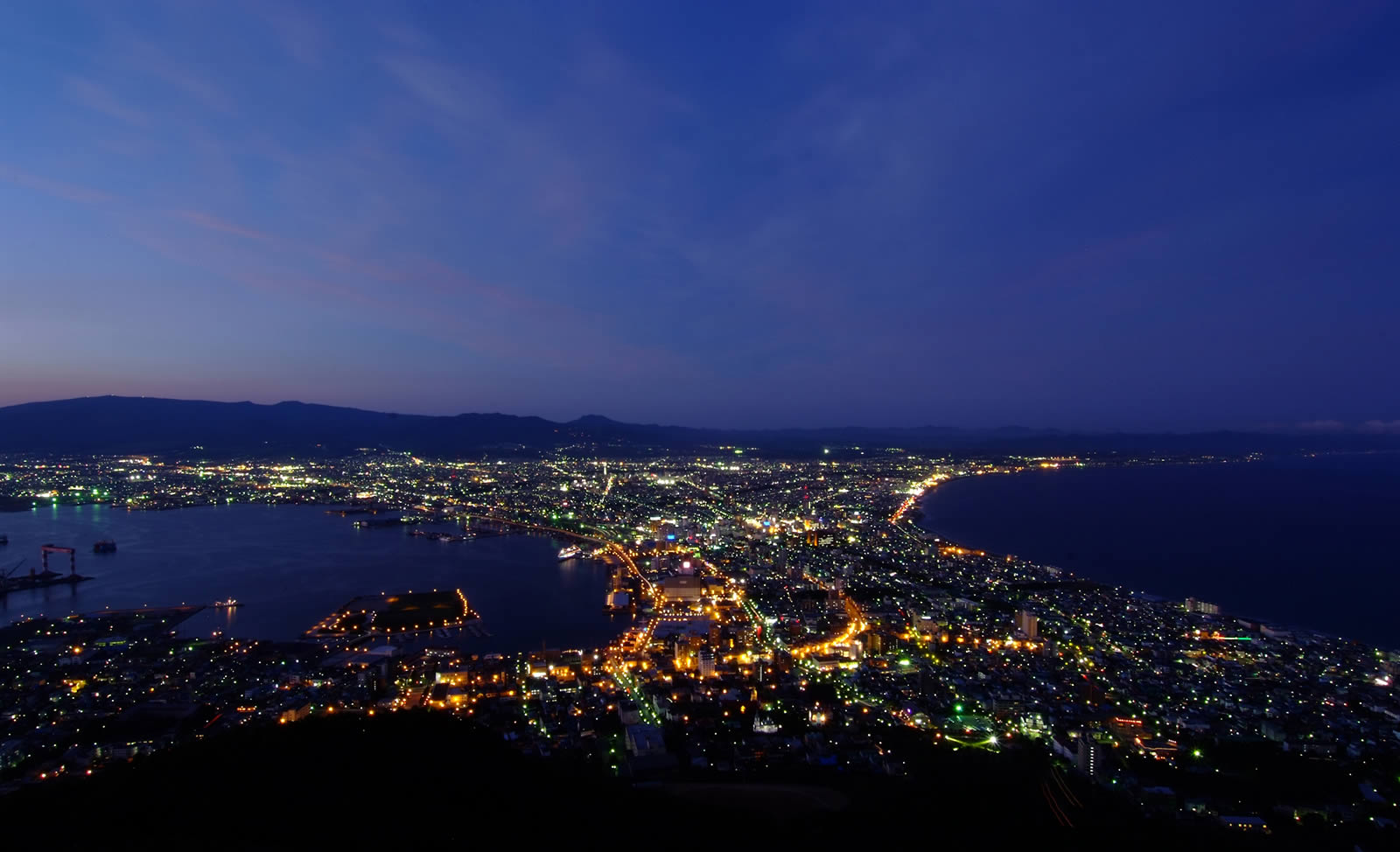 函館山夜景。(圖片來源／hakodate）