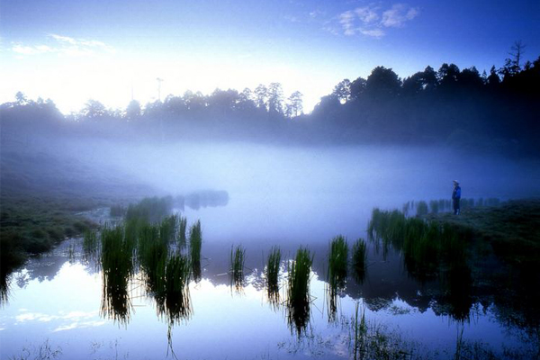 翠峰湖美景，是來到太平山不可錯過的景觀。(圖片來源／台灣觀光局）