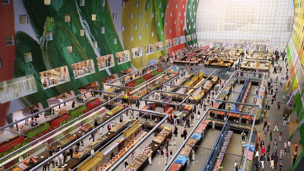 現場規劃了100個攤位，攤販應有盡有可以找到所有想採買的食材。(圖片來源／eknews）