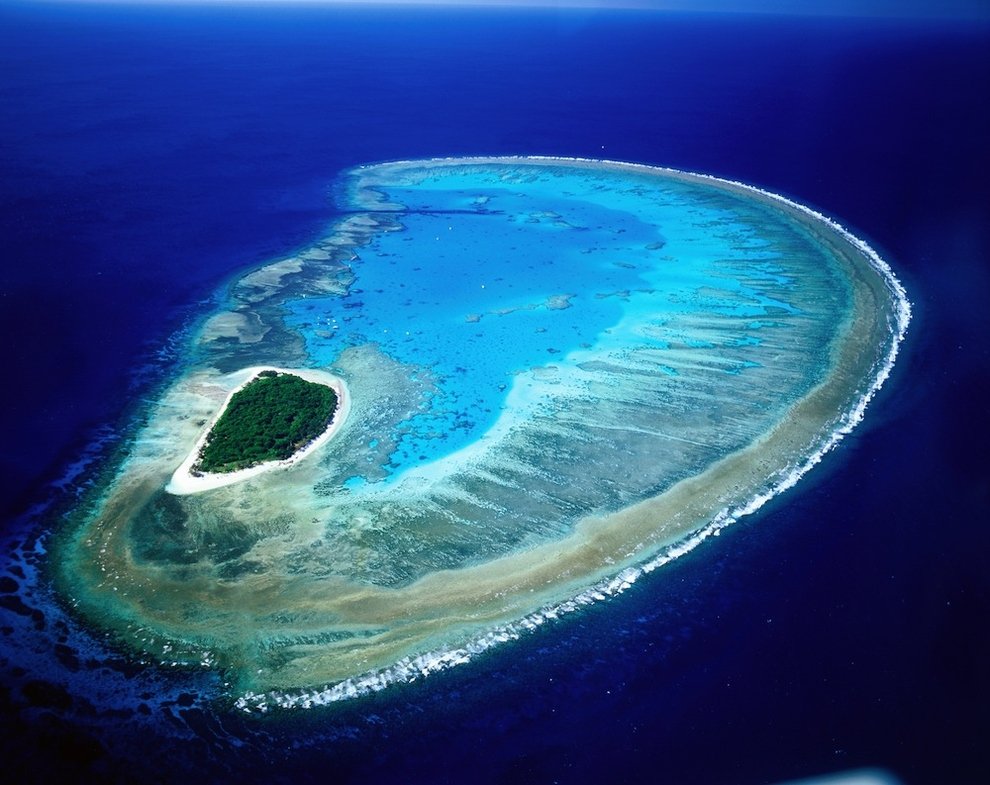 美麗的大堡礁有世界上範圍最大的珊瑚礁因為污染及暖化而即將消失。(圖片來源／adaymag）