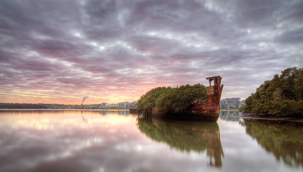 現在Homebush Bay已經不再是船隻的墳場，而成為一個熱門的景點。(圖片來源／weekendnotes）