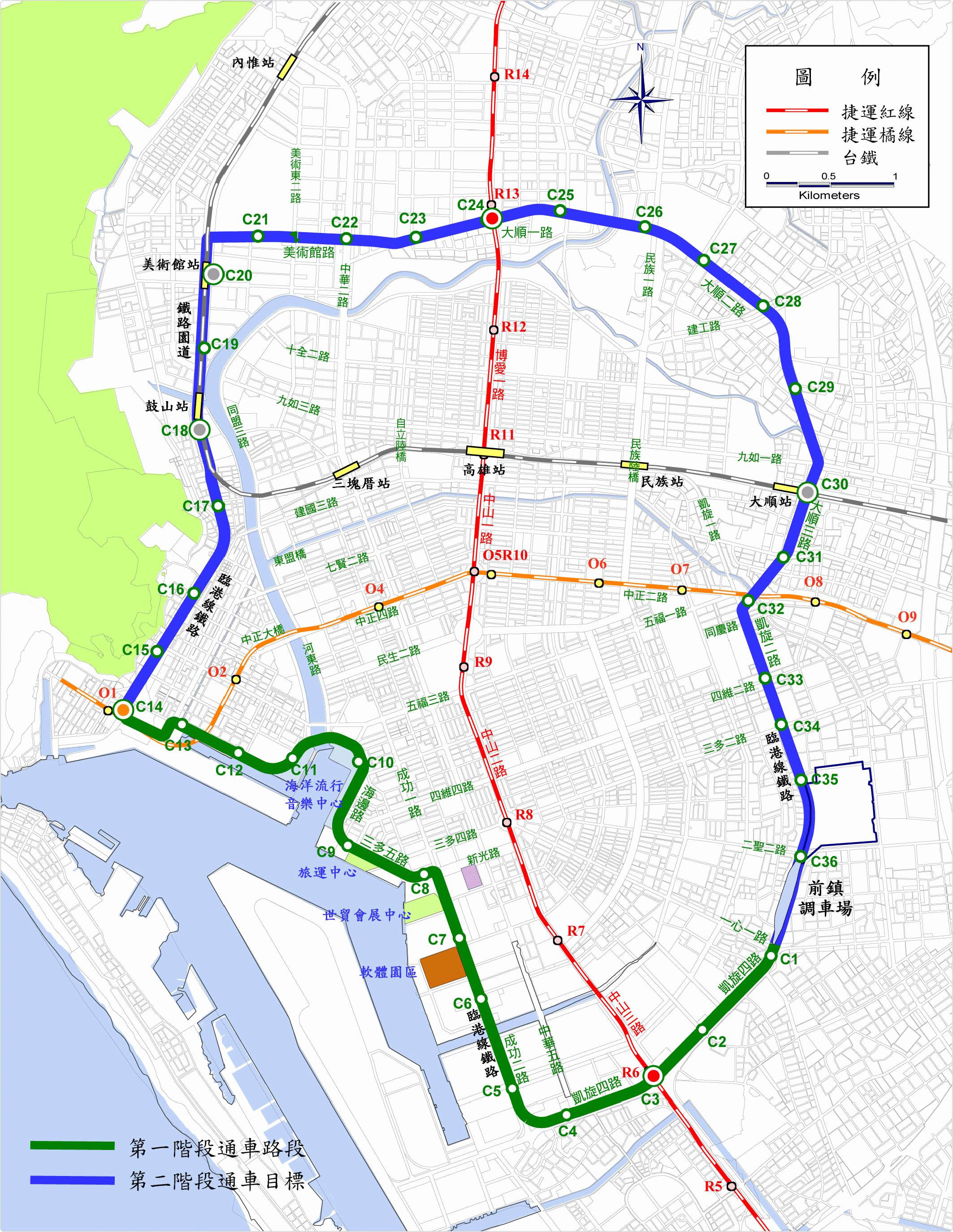 高雄環狀輕軌列車自11月9日到11月16日開放民眾參觀。(圖片來源／mtbu）