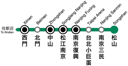 松山線將於11月15日正式營運。(圖片來源／台北捷運）