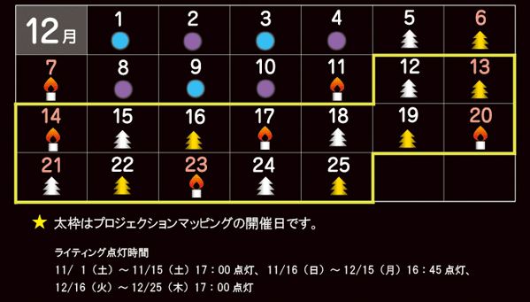 12月份從11日開始限定亮燈將連續展出至25日。(圖片來源／東京晴空塔）