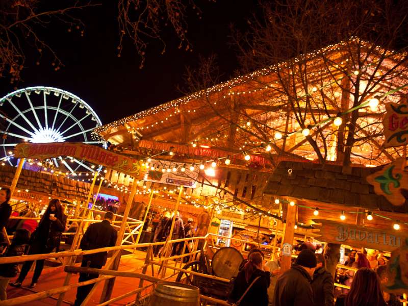 海德公園是倫敦的夜間遊樂場。(圖片來源／Winter Wonderland）