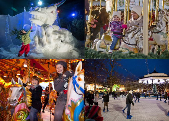 冬季遊樂園是最受英國民眾歡迎的聖誕去處。(圖片來源／Winter Wonderland）