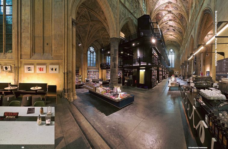 有世界最美書店之稱，充滿神性的閱讀體驗。(圖片提供／TRAVELER Luxe旅人誌)