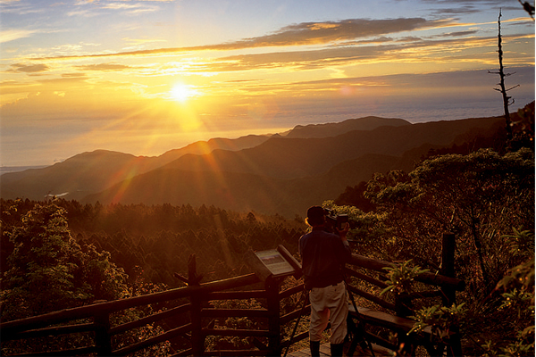 太平山森林遊樂園區邀請大家一起來太平山賞日出。(圖片來源／林務局）