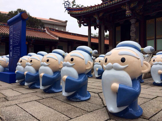 800尊迷你Hello Kongzi雕塑將以「全城快閃」的形式，走遍台灣各個角落，向市民Say「Hello」。(圖片提供／Hello Kongzi全球公益巡展）