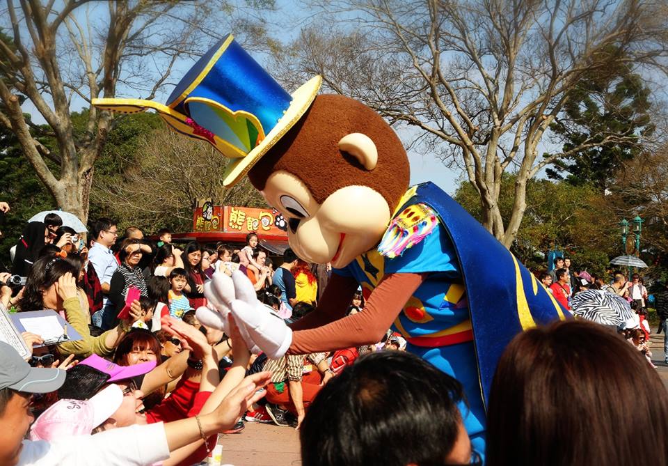 六福村推出元旦連假動物轉盤優惠活動。(圖片來源／六福村吉祥物哈比）