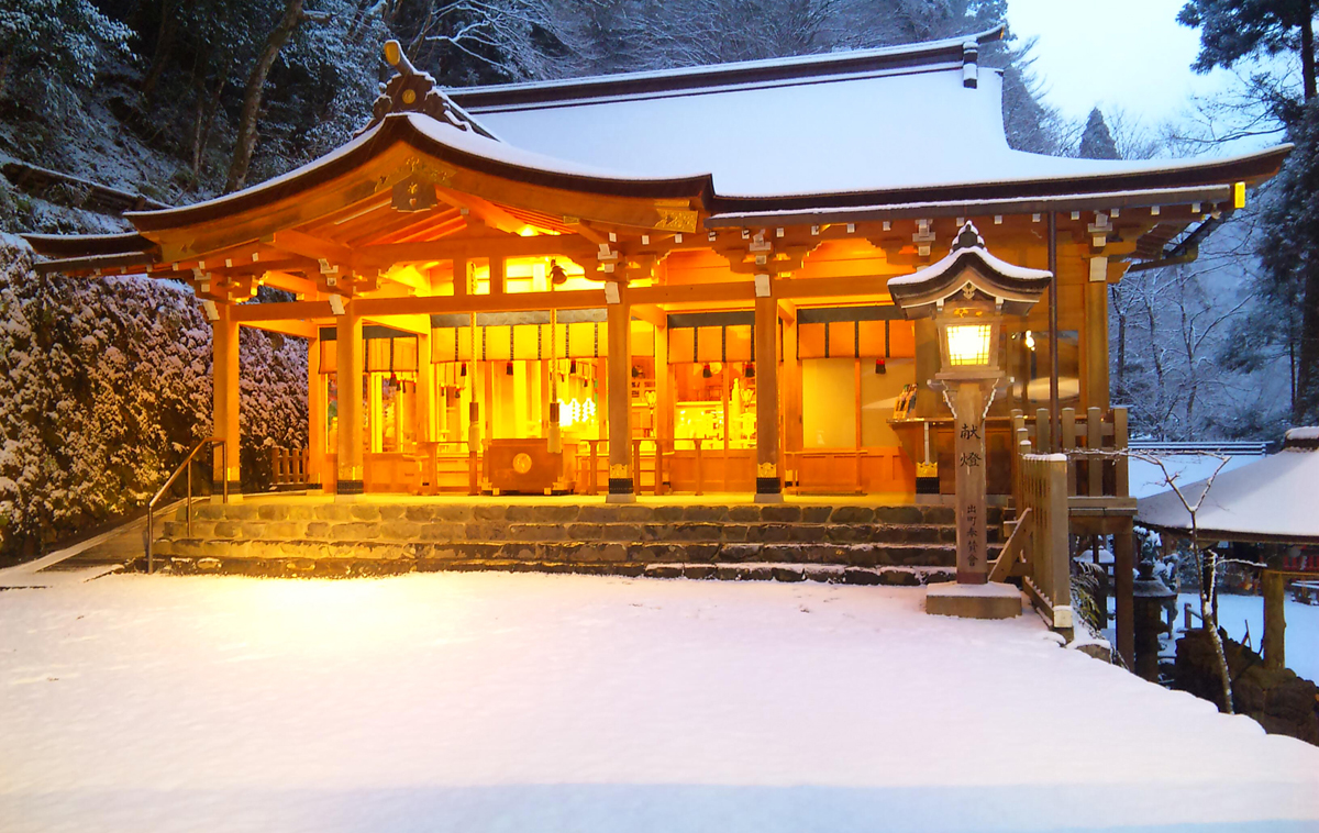 貴船神社，奉祀著京都人最崇敬的水神。(圖片來源／kifunejinja）