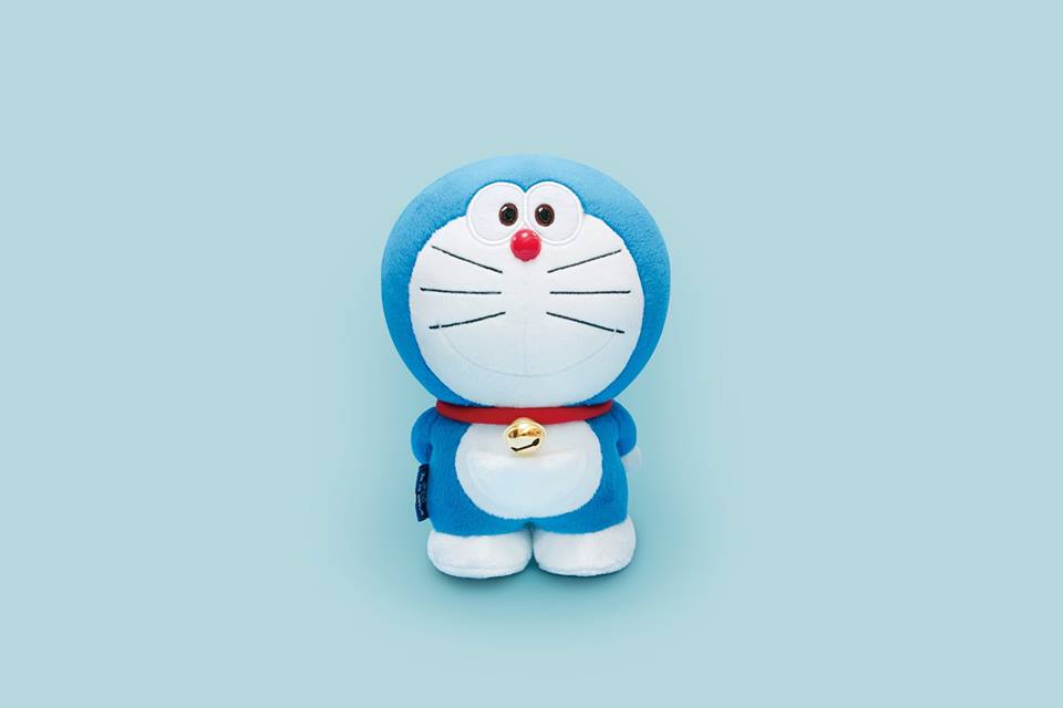 多啦A夢絨毛公仔。(圖片來源／Doraemon 100)