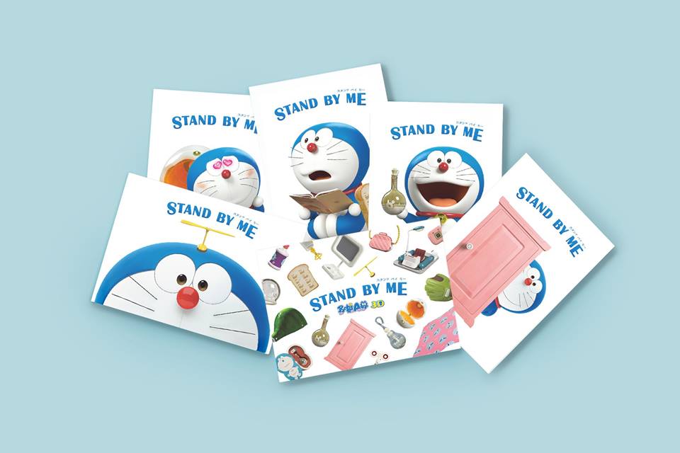 明信片組，一套6張。(圖片來源／Doraemon 100)