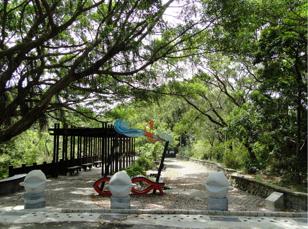 鯉魚山步道入口。(圖片來源／台北市大地處)