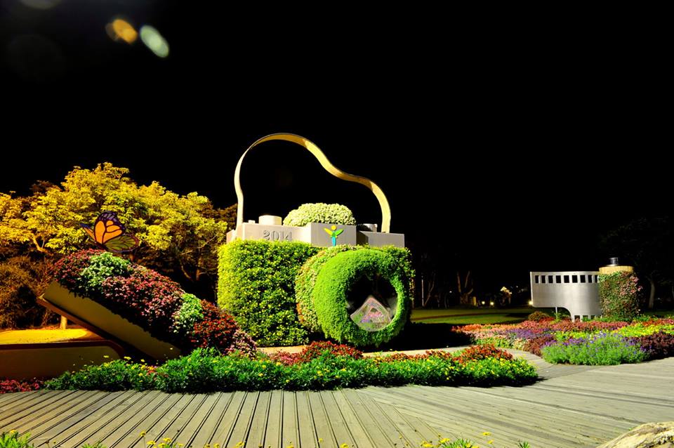 2014綠色博覽會裝置藝術。（圖片來源／宜蘭綠色博覽會）