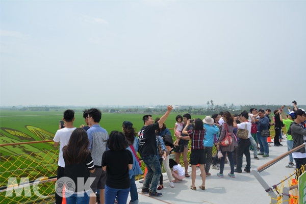 瞰台每次開放100人登高欣賞。（圖片提供／屏東縣政府）