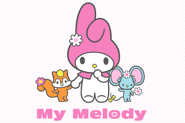 My melody以童話故事小紅帽為靈感，戴上粉紅色的帽子看起來相當可愛。（圖片來源／fanpop）