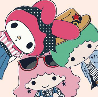 慶祝My Melody & Little Twin Stars40周年，將於松山文創園區舉辦特展。（圖片來源／Hello Kitty with Sanrio Friends）