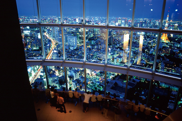 來到東京可以前往City View 360度俯瞰東京的夜景。（圖片來源／mery）