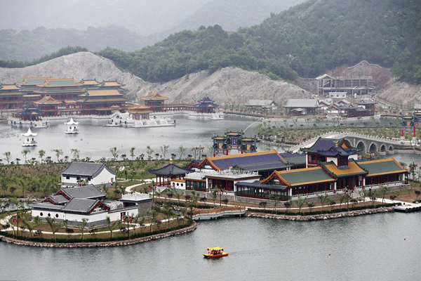 中國業者耗資300億人民幣，打造圓明新園。（圖片來源／eplazahotels）