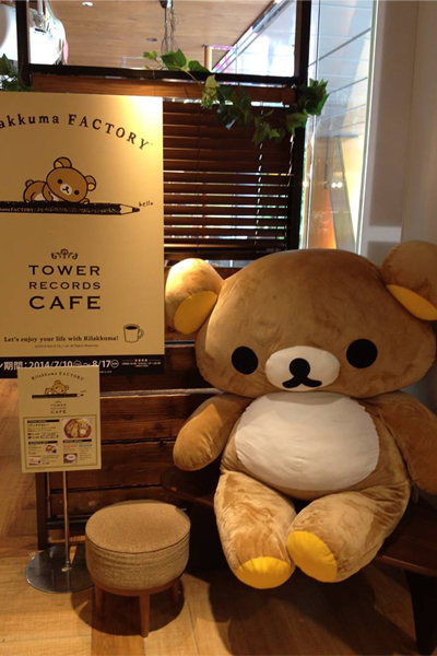 台灣拉拉熊主題咖啡店也將在七月份開幕。（圖片來源／リラックマRilakkuma SAN-X）