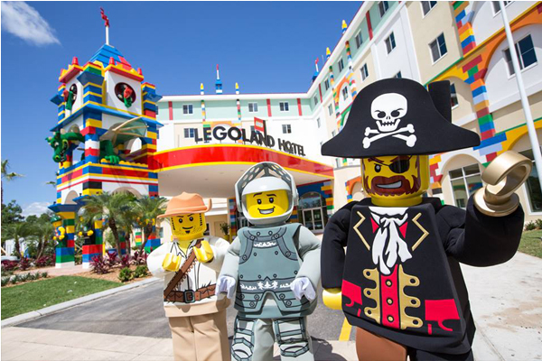 世界最大樂高主題旅館於佛羅里達州開幕。（圖片來源／LEGOLAND Florida）