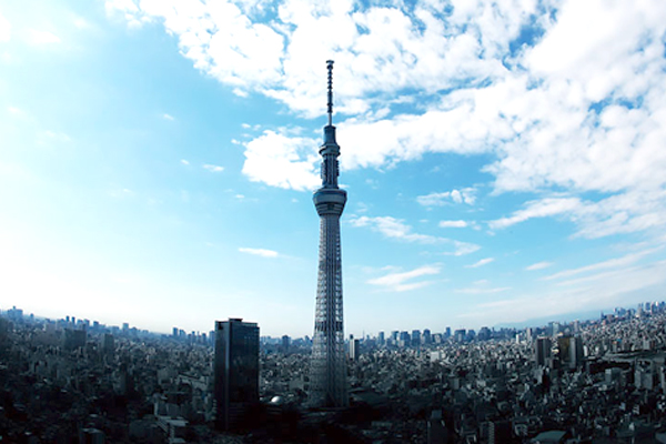 晴空塔是來到東京絕對不能錯過的景點名勝。（圖片來源／東京スカイツリー  Tokyo Skytree）