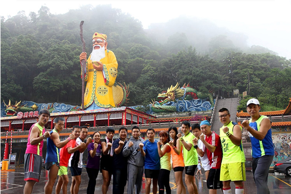 當天將有夏靖庭進行領跑。（圖片來源／第一屆飛龍盃烘爐地馬拉松）