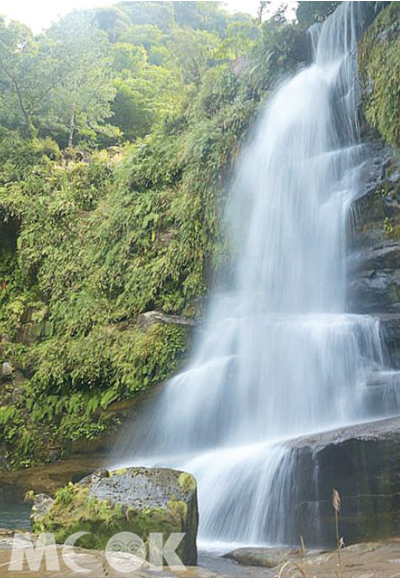 位於叢林深處、深獲戶外玩家肯定的一級祕境NARA瀑布。(圖片提供／TRAVELER Luxe旅人誌)