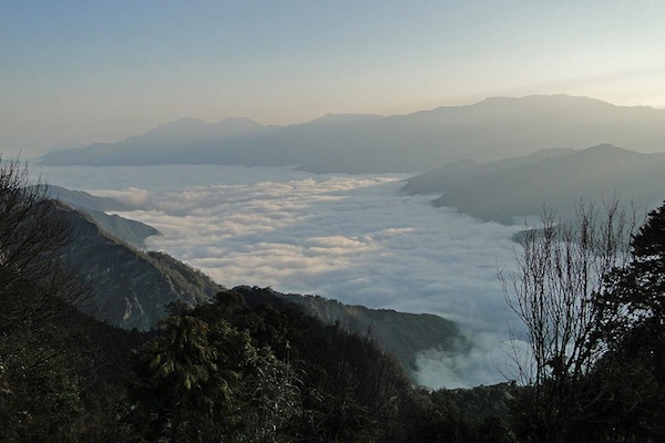 阿里山看得到的雲海像中國山水畫般的詩意。（圖片來源／Bernard Gagnon Via Creative Commons）