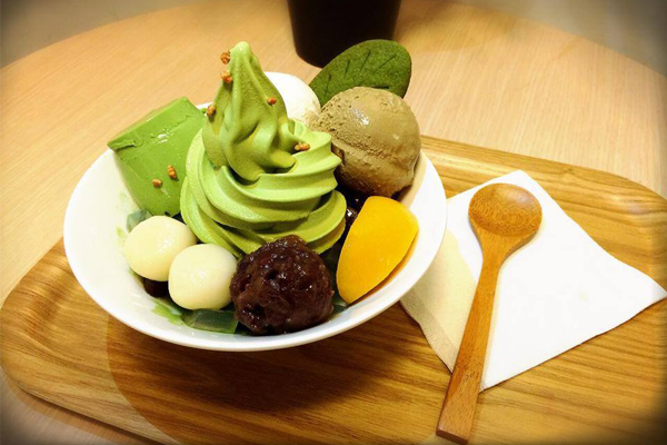 嚴選來自京都的抹茶粉搭配店家的獨家比例，吃起來格外美味。（圖片來源／和茗甘味處）